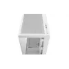 Korpusas DeepCool CG580 4F V2 Midi Tower Baltas — ATX, grūdintas stiklas, 3x120mm šoniniai ventiliatoriai, 360mm radiatoriaus vieta