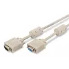 VGA monitoro ilginimo laidas DIGITUS AK-310203-030-E — 3 m, VGA (D-Sub) į VGA (D-Sub), 3Coax+7-wire, smėlio spalvos