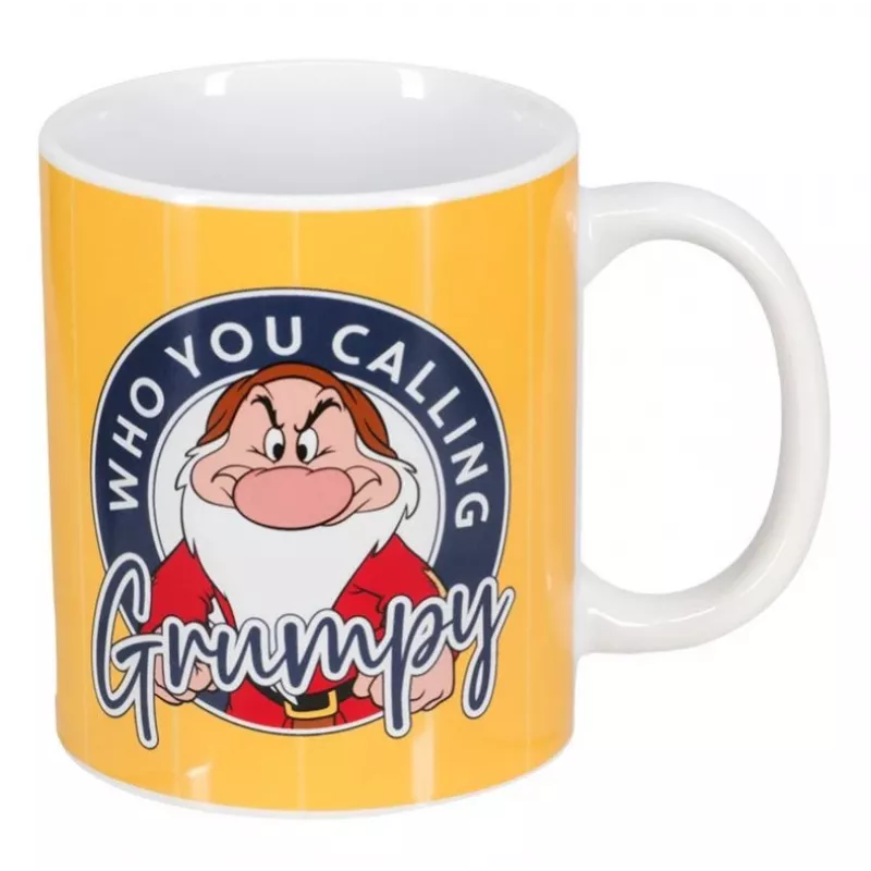 Puodelio ir kojinių rinkinys Paladone PP12638DP – Grumpy dizainas