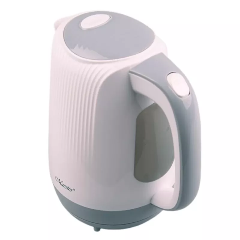 Feel-Maestro MR042 baltas elektrinis virdulys 1,7 l pilka, balta 2200 W