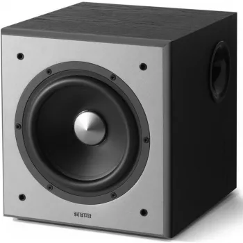 Aktyvus žemųjų dažnių garsiakalbis Edifier T5, stereo RCA įėjimas/išėjimas, juoda, 70 W (šiek tiek pažeista pakuotė)
