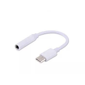SAVIO USB Type 3.1 C (M) – Jack 3.5mm (F) garso adapteris baltas AK-35