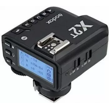 Blykstės siųstuvas Godox X2T-S Sony — 2,4 GHz TTL nuotolinis valdymas, kelių grupių, HSS palaikymas
