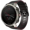 Polar Grit X Pro – Titanium – sportinis laikrodis su perforuotu odiniu dirželiu, pilkas, dirželio dydis M/L, ekranas 3 cm (1,2 colio), Bluetooth, 41 g (90085777)