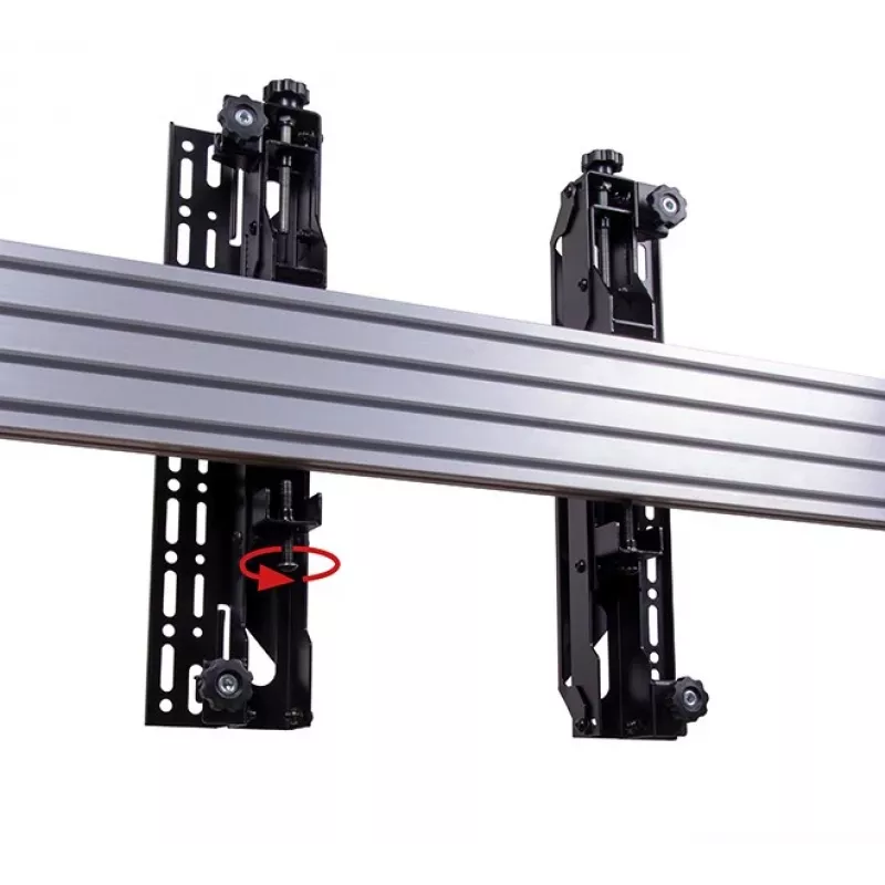 Universalių sąsajų rankenos su mikroreguliavimu B-Tech BT8390-VESA400MAF/B