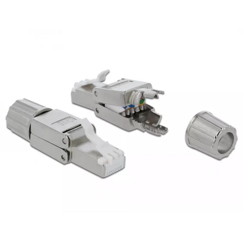 Jungtis DeLOCK 86476 RJ-45 pilka