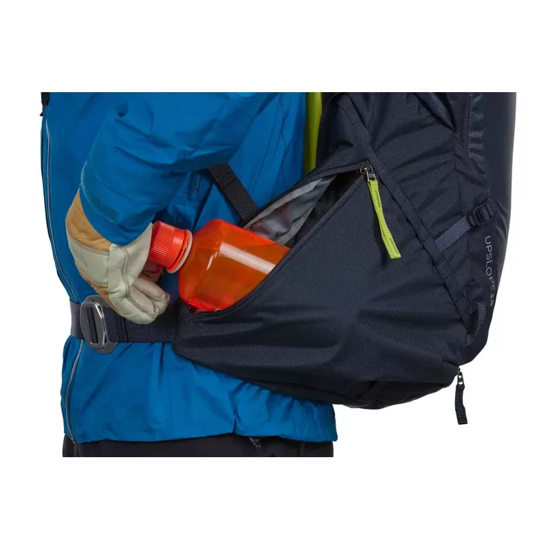 Thule 3610 Upslope 35L kuprinė su nuimama oro pagalve 3.0, skirta slidėms ir snieglentei, Lime Punch