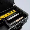 Mechaniko įrankių rinkinys Knipex 00 21 06 – 68 įrankių, su smailianosėmis ir vandentiekio replėmis, raudonai geltoni įrankiai, juodas dėklas (515×438×265 mm)