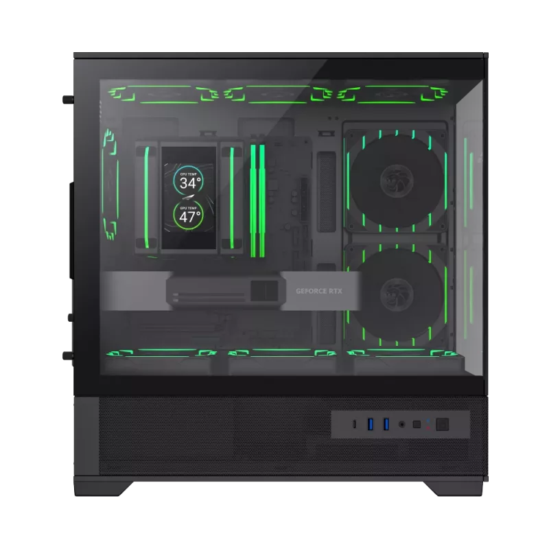Gamemax korpusas VISTA 2 MB | M-ATX