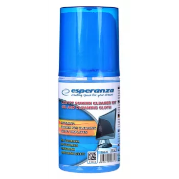 Ekranų valymo rinkinys ESPERANZA ES121 LCD/TFT/Plasma, 200 ml