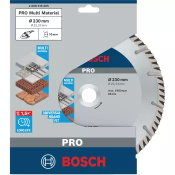 BOSCH pjovimo diskas D.* 230mm TUR UNIV. S4U