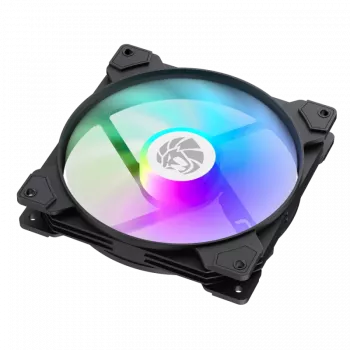 Gamemax FN14A-S5 140 mm korpuso ventiliatorius juodas