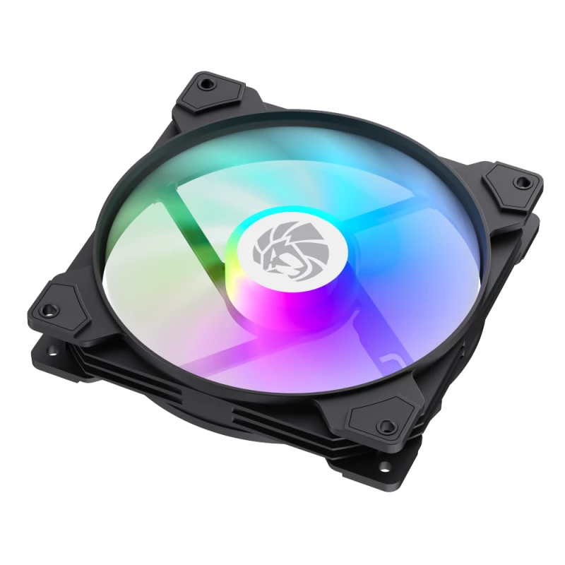 Gamemax FN14A-S5 140 mm korpuso ventiliatorius juodas