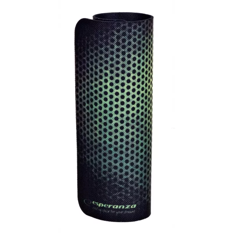 Pelėdos kilimėlis ESPERANZA EGP102G — guminis žaidimų kilimėlis 300×240 mm, 3 mm, žalias/juodas, neslystantis