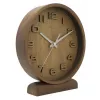 NeXtime klok 5192gs Wood Wood Small sieninis laikrodis, 22x20 cm, medinis, pilkas