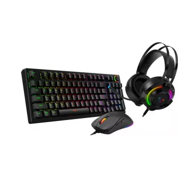 Žaidimų rinkinys Yenkee YGS 03 ECLIPSE 3-in-1 (klaviatūra, pelė, ausinės)