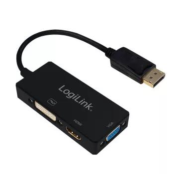 4K DisplayPort į DVI/HDMI/VGA keitiklis