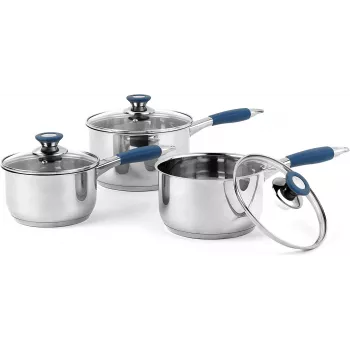 Puodų komplektas Russell Hobbs RH01178EU 3 dalių, mėlynas
