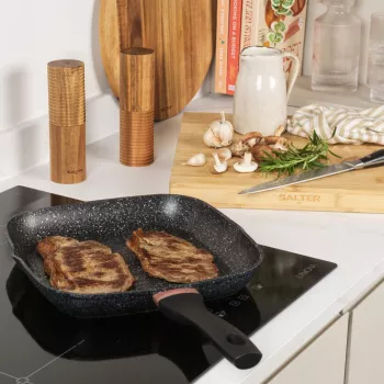Grill keptuvė Salter BW10702BRMFOB 28 cm Megastone su Thermo Collar