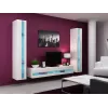 Cama lentynų blokas VIGO NEW 180/40/30 baltas/baltas blizgesys