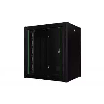 19 colių 12U Rack Wall Mount Pro 600 x 450 x 645 mm - Juoda