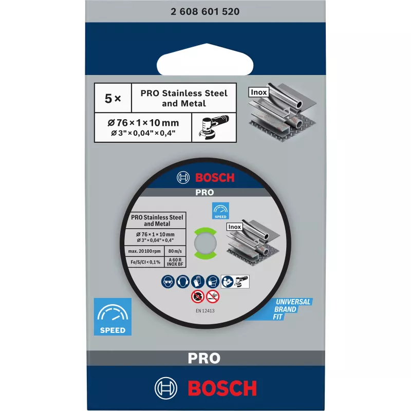 Bosch 2 608 601 520 pjovimo diskas šlifuokliui