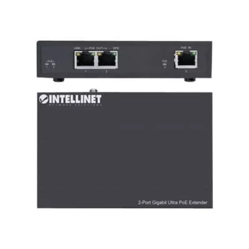 Intellinet 2-Port Gigabit Ultra PoE plėtiklis