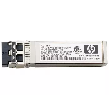 SFP šviesolaidinis modulis HPE ProCurve Gigabit-SX-LC J4858B-RFB
