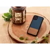 Apsauginis dėklas iPhone 11 man and wood denim black, natūrali mediena ir polikarbonatas