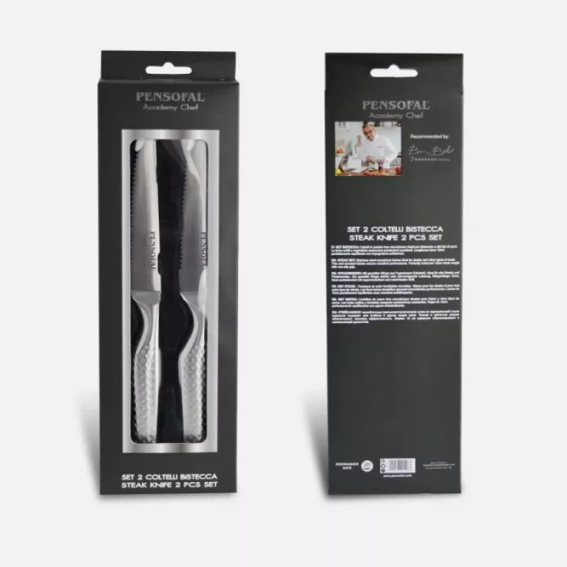 Virtuvinis peilis Pensofal Academy Chef Steak Knife 2 vnt. rinkinys