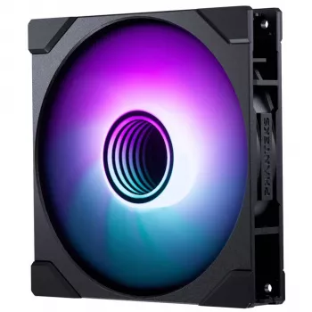 Phanteks M25 Gen2 PWM D-RGB 140mm korpuso ventiliatorius – juodas