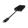 Linksys Belkin - vaizdo adapteris - USB-C (kištukas) į HD-15 (VGA), DVI-I, HDMI, DisplayPort (lizdai) - 4K palaikymas - juoda (AVC003BTBK)