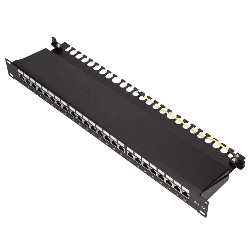 Pataisų skydelis Extralink CAT6A STP, 24 prievadai