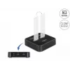 DeLOCK M.2 Docking Station 2 x M.2 NVMe PCIe SSD su klonavimo funkcija