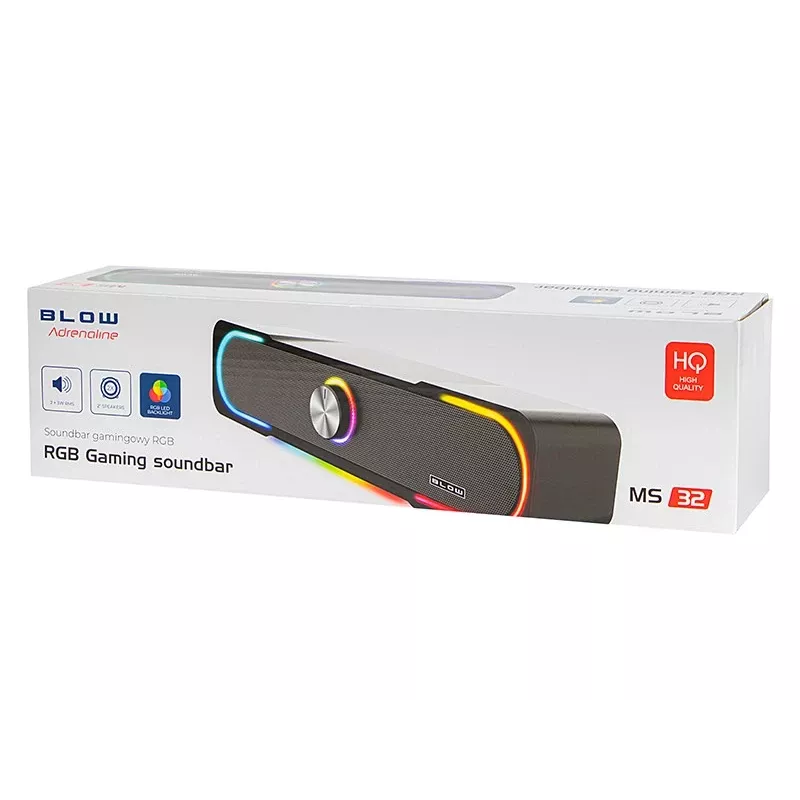Kolonėlės garsiakalbiai MS-32 soundbar 6W