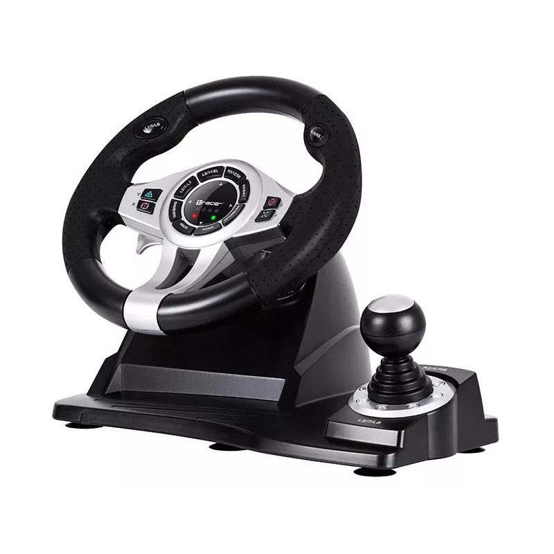 Tracer TRAJOY46524 Žaidimų vairas su pedalais, PlayStation 4, PlayStation 3, PC
