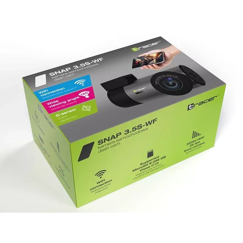 Vaizdo registratorius TRACER SNAP 3.5S-WF