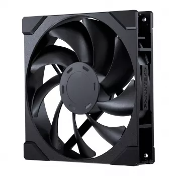 Phanteks M25 Gen2 140mm PWM korpuso ventiliatoriai - 3 vnt. rinkinys, juodi