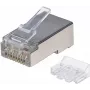 Intellinet RJ45 moduliniai kištukai, Cat6A, STP, 3-šakiai, kietai vielai, 15 µ auksuoti kontaktai, 90 vnt.
