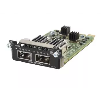 HPE Aruba plėtimo modulis - 40 Gigabit QSFP+ x 2 - HPE Aruba 3810M 16SFP+ 2 lizdų jungikliui