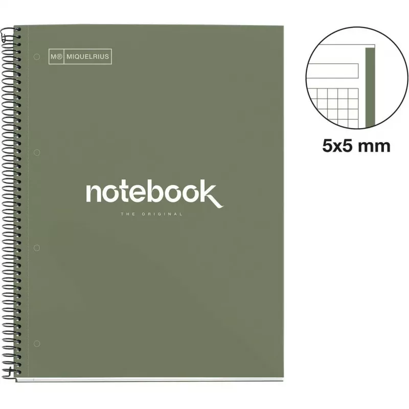 MIQUELRIUS College Notebook Emotions 1 languotas DIN A4 vidinis paraštė (A460459)