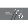 USB Type-C 2-in-1 laidas Orsen S8, 5A, 1,5 m (greitas įkrovimas/duomenys)