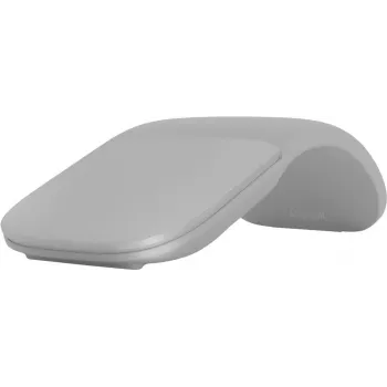 Microsoft Surface Arc Mouse – pelė – optinė – 2 mygtukai – belaidė – Bluetooth 4.1 – šviesiai pilka – komercinė – skirta Surface Pro 7