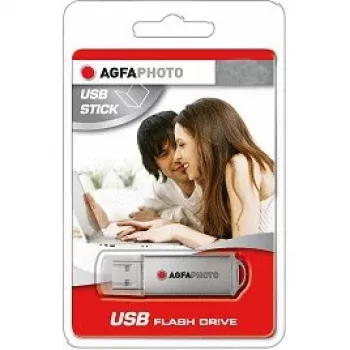 USB atmintukas AgfaPhoto 4GB sidabrinis USB 2.0