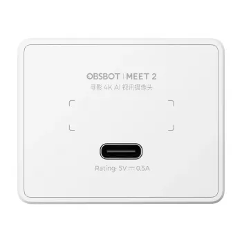 Internetinė kamera Obsbot Meet 2 balta — Full HD 1080p, 30 fps, USB jungtis