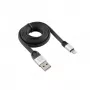 Sbox USB 2.0-8-Pin/2.4A juodas/sidabrinis