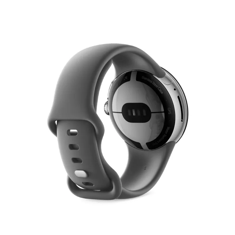 Google Pixel Watch – Polished Silver – išmanusis laikrodis su dirželiu