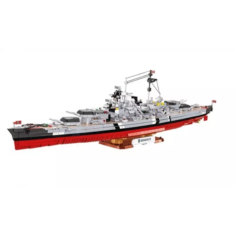 Statybinis rinkinys Cobi Mūšio laivas Bismarck modelis su 3204 detalėmis - Cobi CO BI-4860