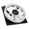 Ventiliatorius Cryorig Crona X 120 mm Baltas — 400–1700 RPM, 60.6 CFM, 2.65 mmH2O