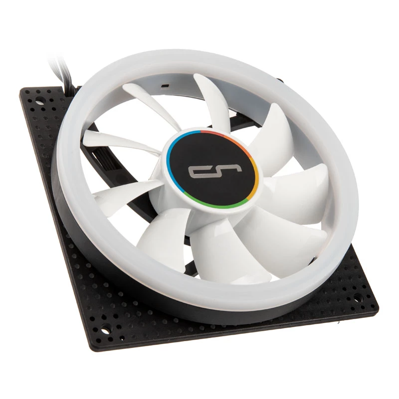 Ventiliatorius Cryorig Crona X 120 mm Baltas — 400–1700 RPM, 60.6 CFM, 2.65 mmH2O